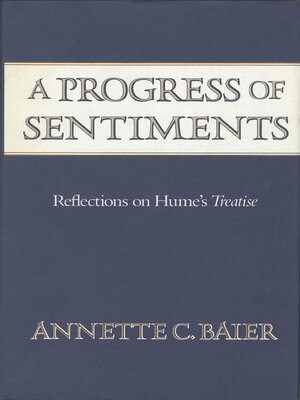 cover image of A Progress of Sentiments